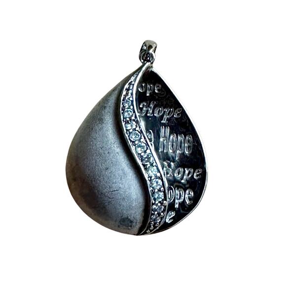 Sterling Silver Hope Pendant - Picture 1 of 7